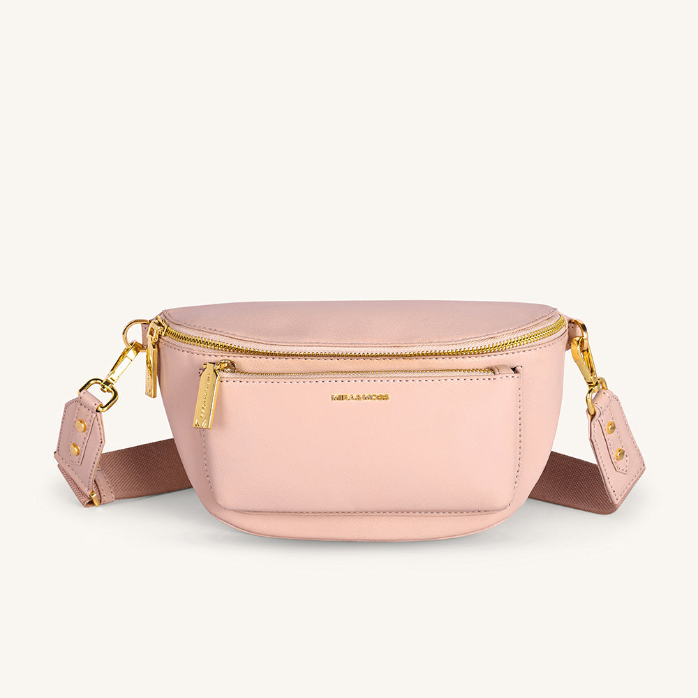 Mira & Moss Blair Fanny Bag - Transcendent Pink - Myra USA