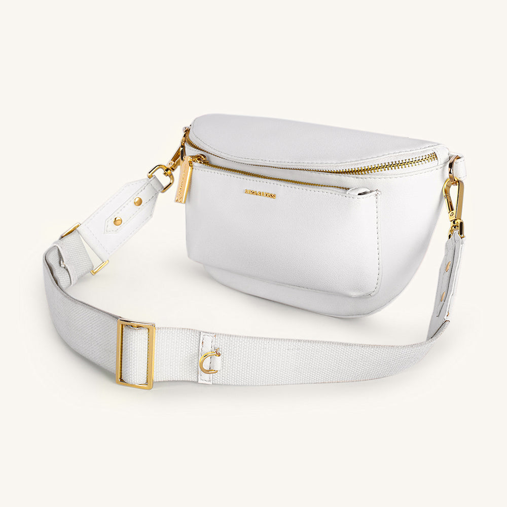 Mira & Moss Blair Fanny Bag - Ivory - Myra USA