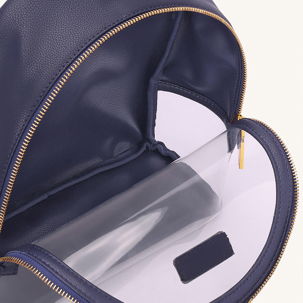 Mira & Moss Francine Clear Backpack - Future Dusk - Myra USA