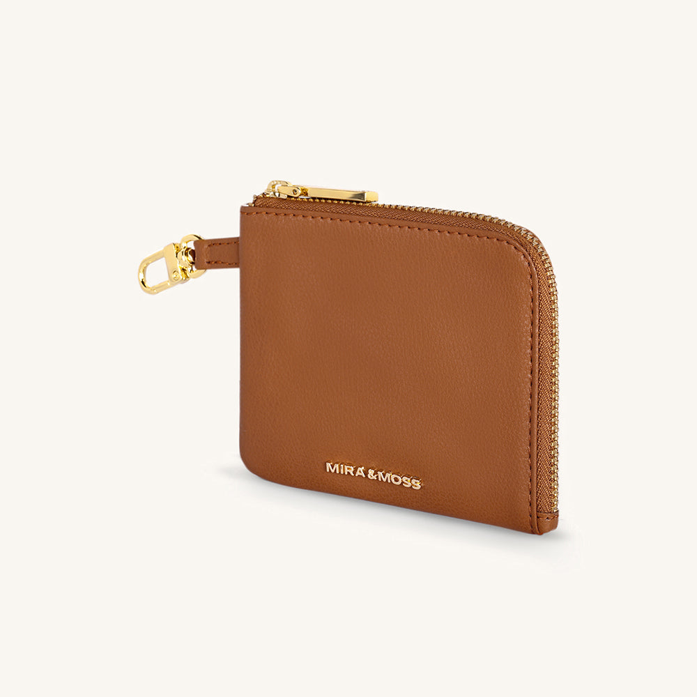 Mira & Moss Nova Compact Wallet - Tan - Myra USA