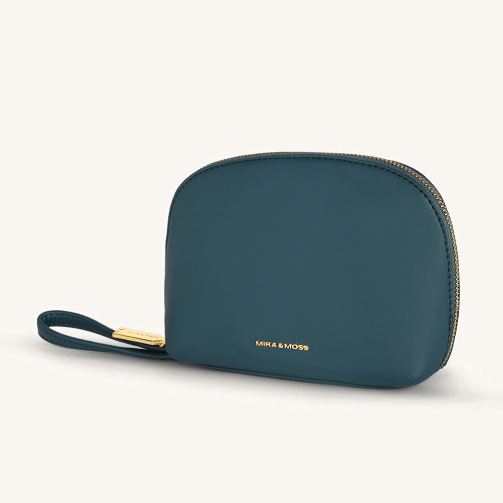 Mira & Moss Genevieve Wristlet - Pine Teal - Myra USA