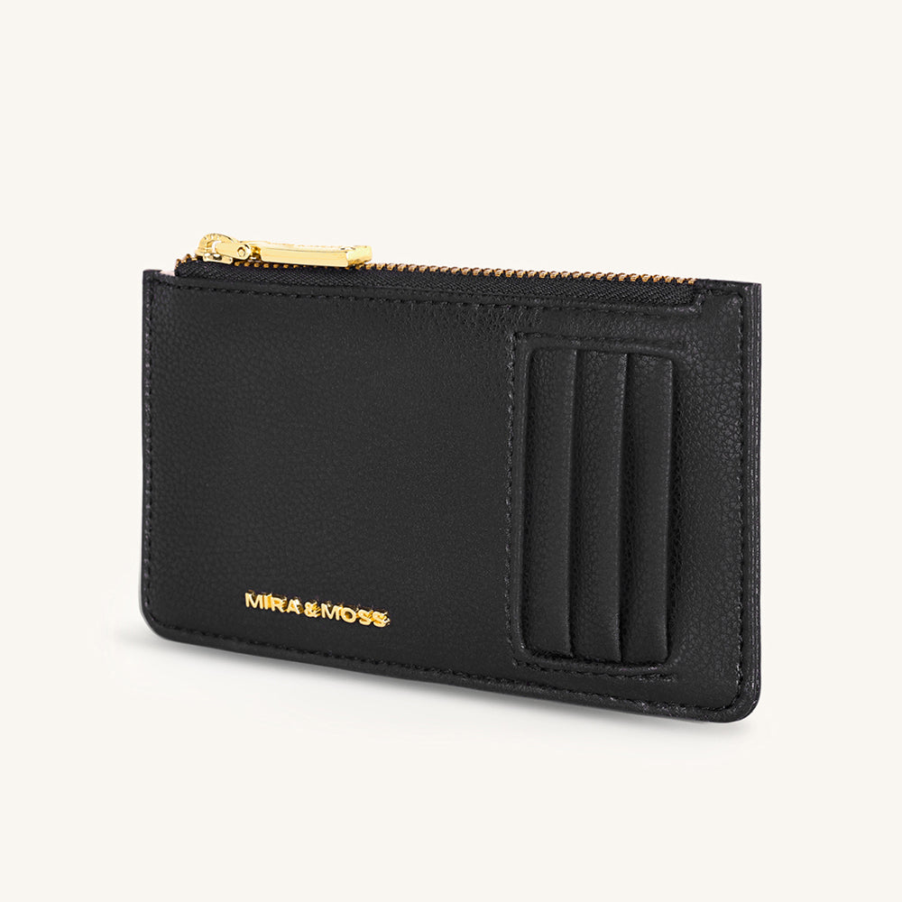Ruby Card Wallet - Black - Myra USA