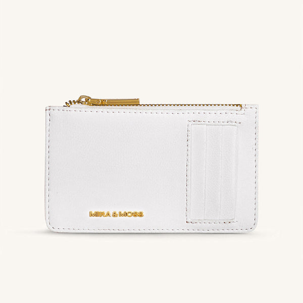 Ruby Card Wallet - Ivory - Myra USA