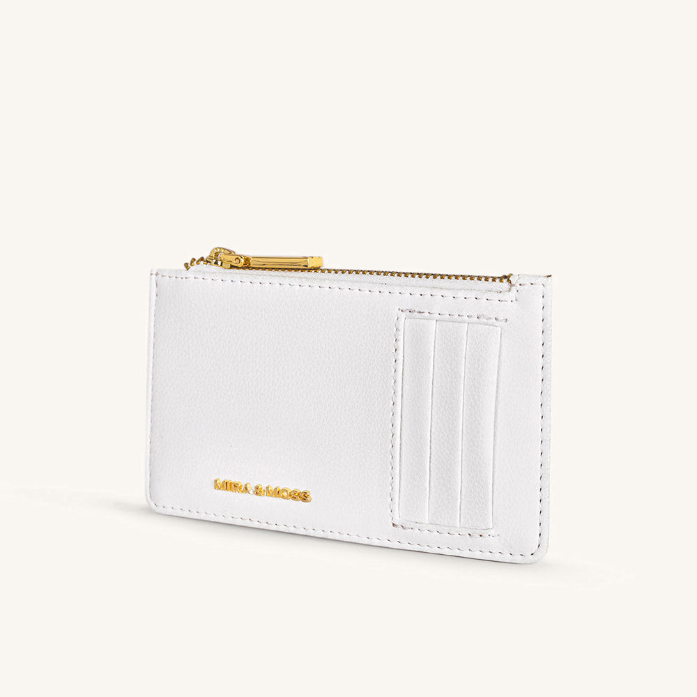 Ruby Card Wallet - Ivory - Myra USA
