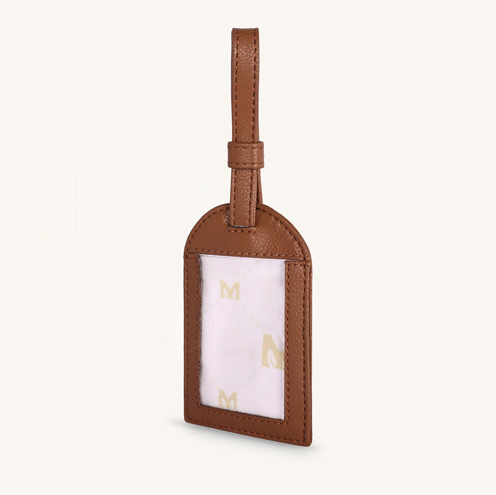 Alexis Travel Tag - Tan - Myra USA