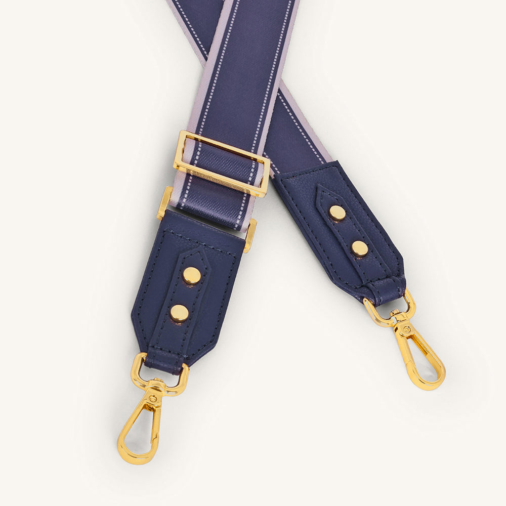 Marissa Coordinate Bag Strap - Navy - Myra USA