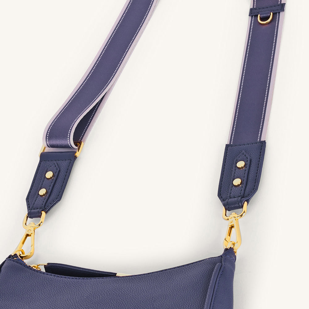 Marissa Coordinate Bag Strap - Navy - Myra USA