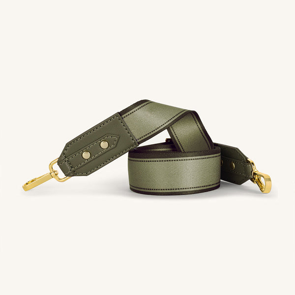 Marissa Coordinate Bag Strap - Olive - Myra USA