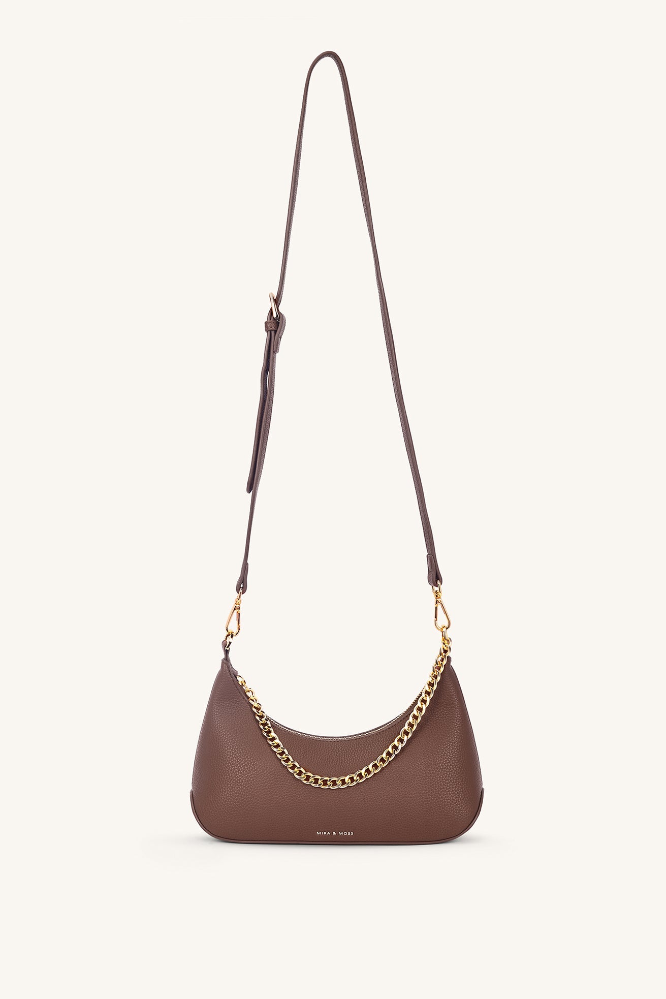 Elowen Chain Shoulder Bag - Tan - Myra USA