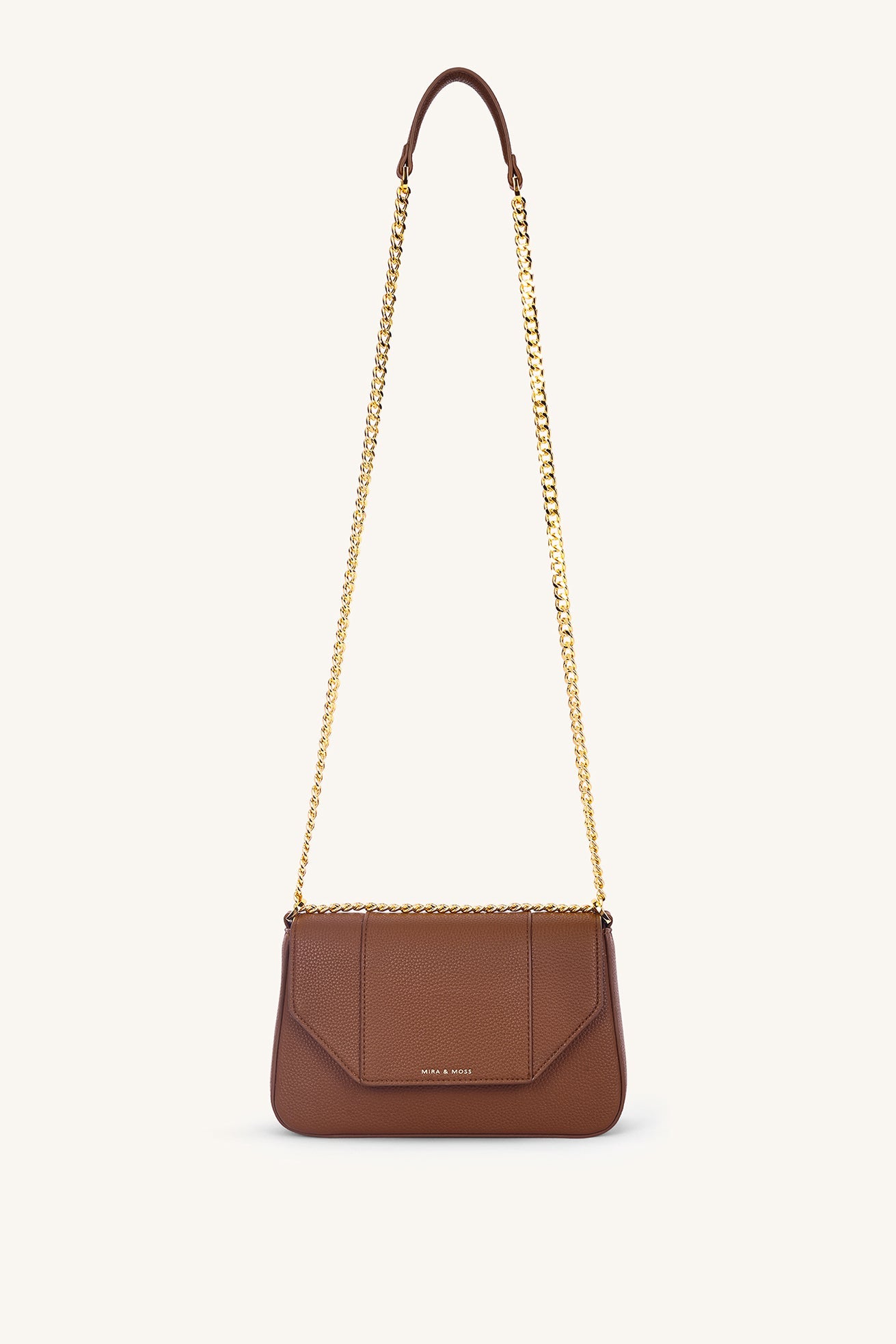 Aveline Flap Crossbody - Caramel - Myra USA