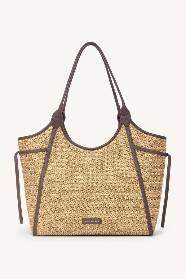 Soleil Tote Bag - Natural - Myra USA