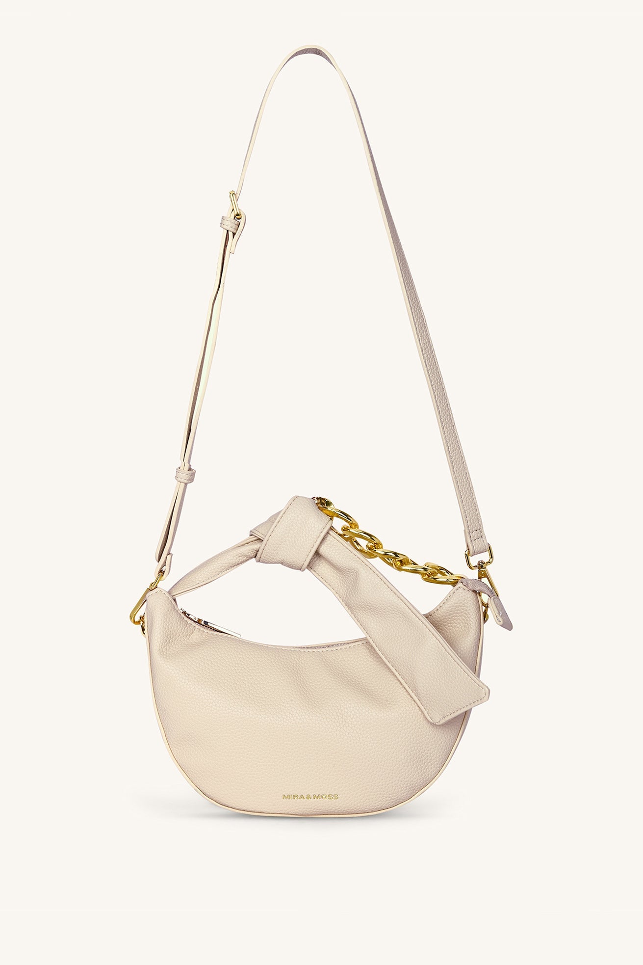 Solene Chain Shoulder Bag - Pearl Mist - Myra USA