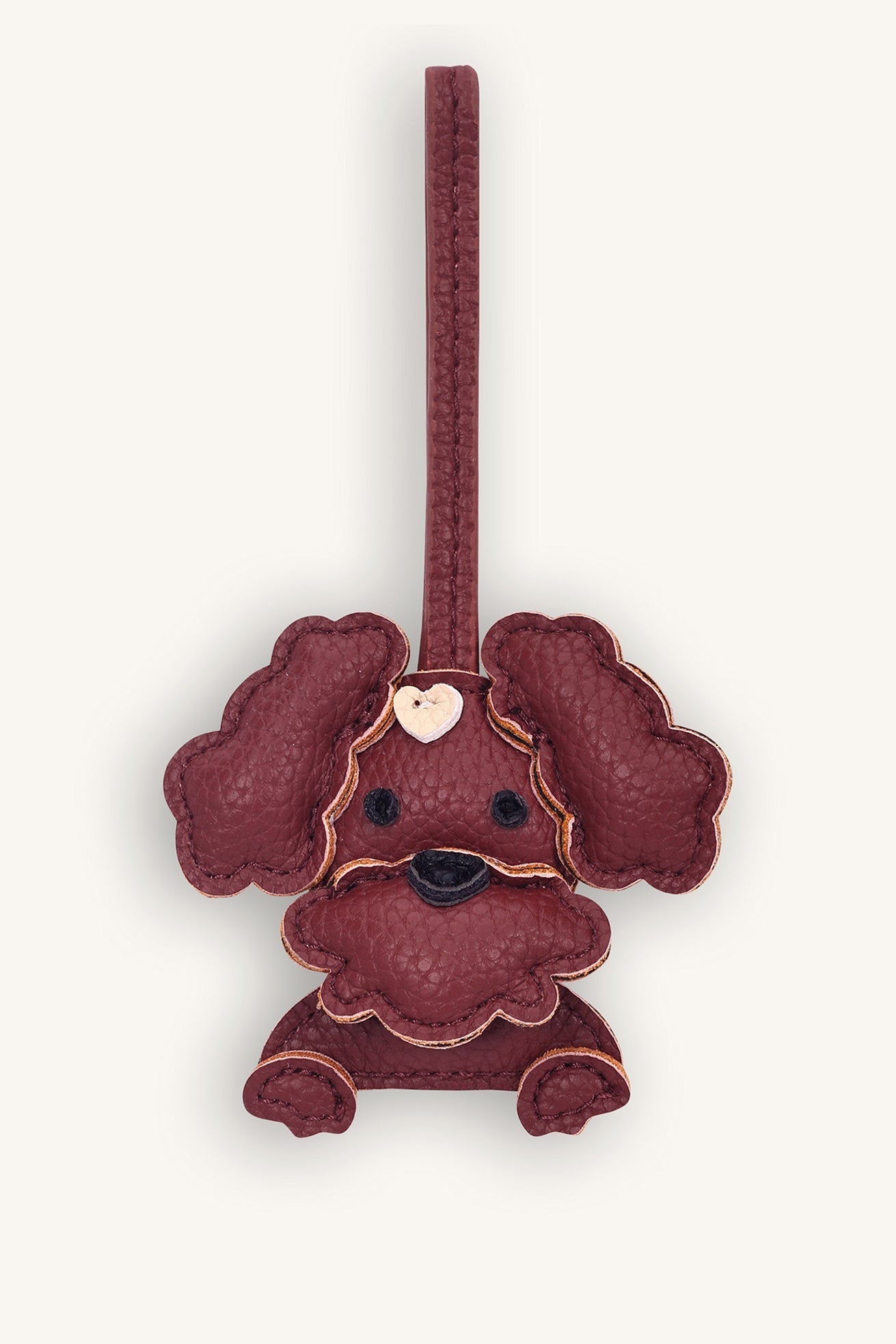 Little Pup Bag Charm - Cocoa - Myra USA