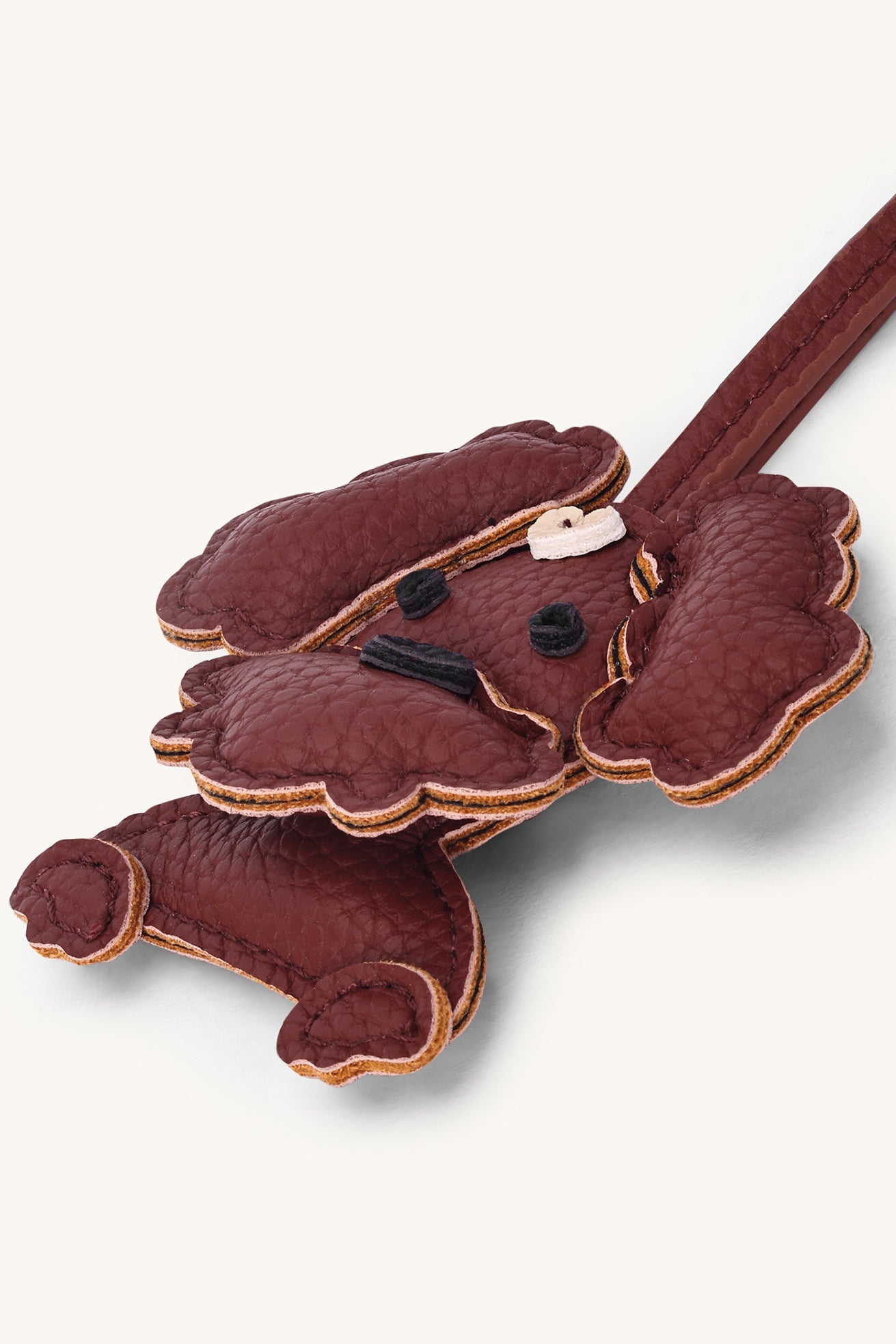 Little Pup Bag Charm - Cocoa - Myra USA