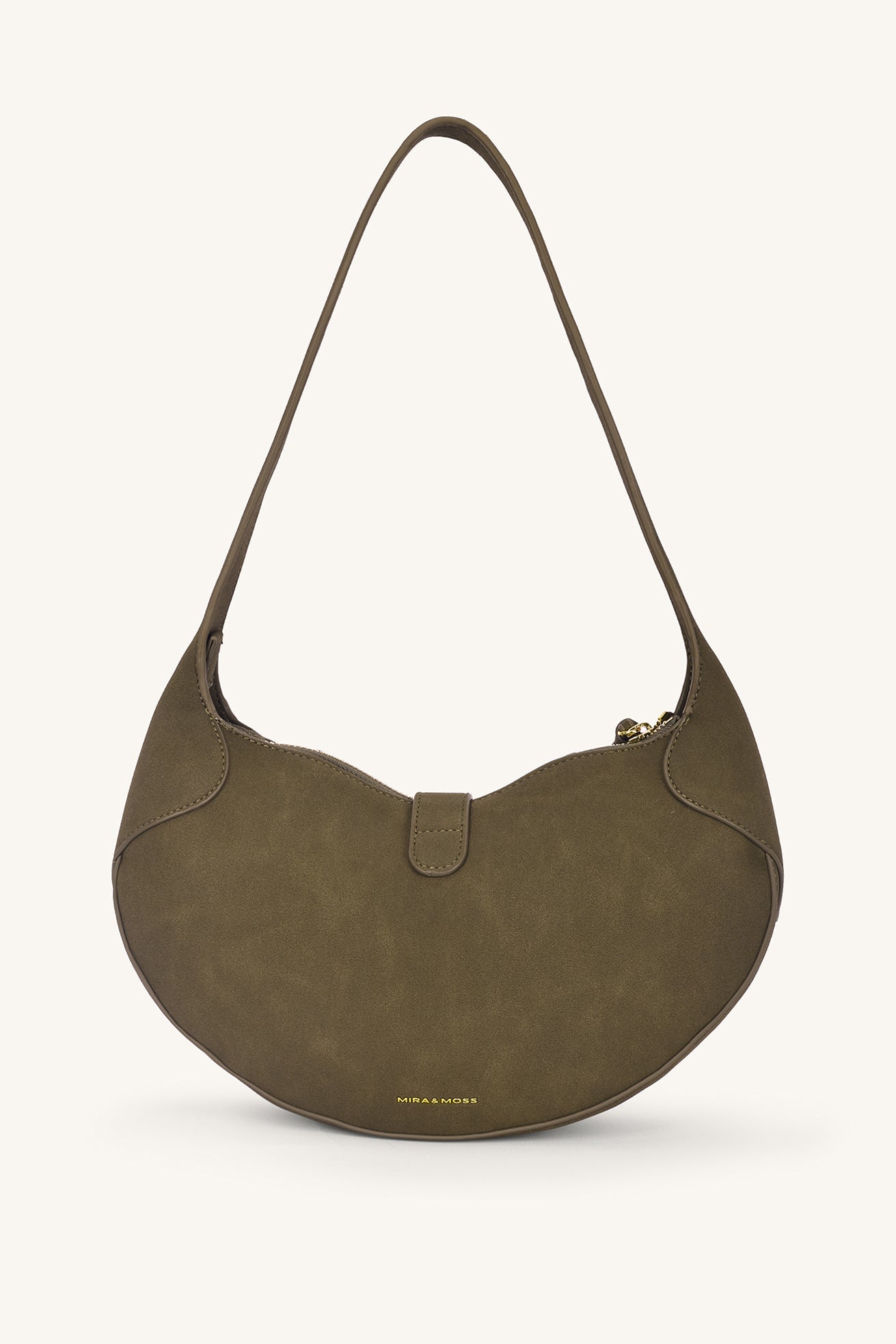 Ravenne Studded Shoulder Bag - Moss - Myra USA