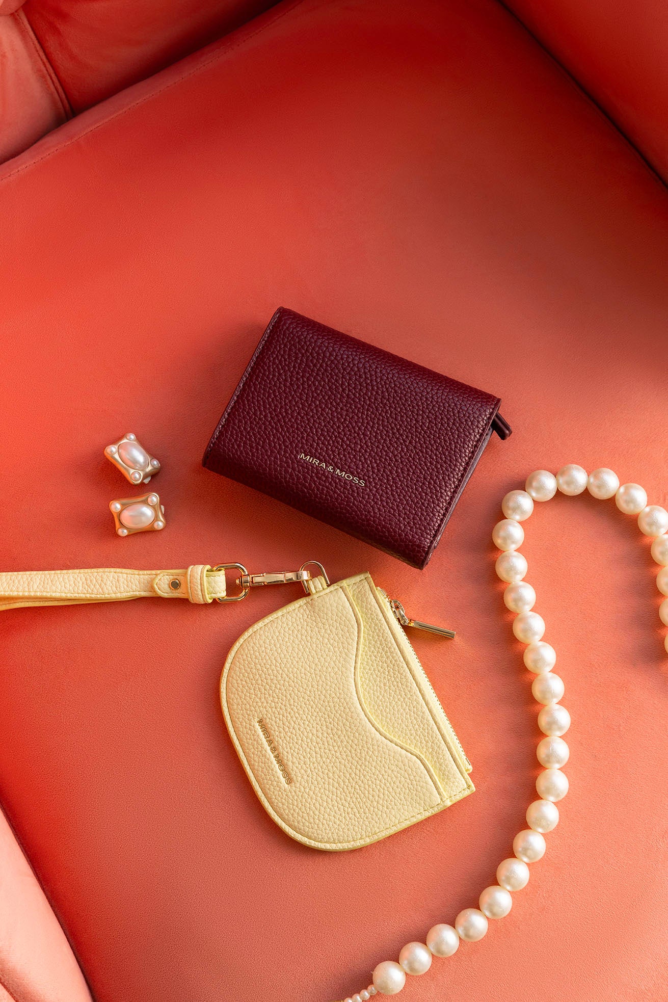 Mira & Moss Noa Ring Wallet - Mulberry - Myra USA