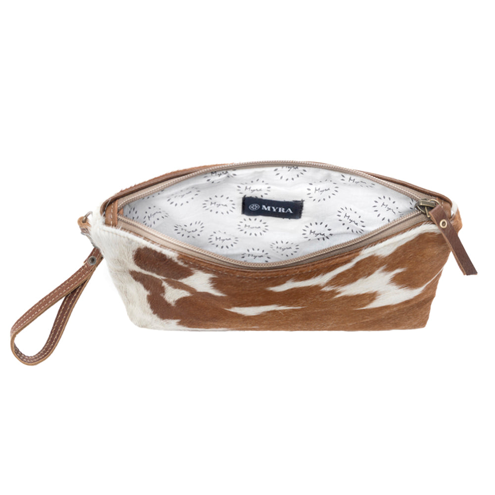 Light Brown Shaded Hairon Small Bag - Myra USA