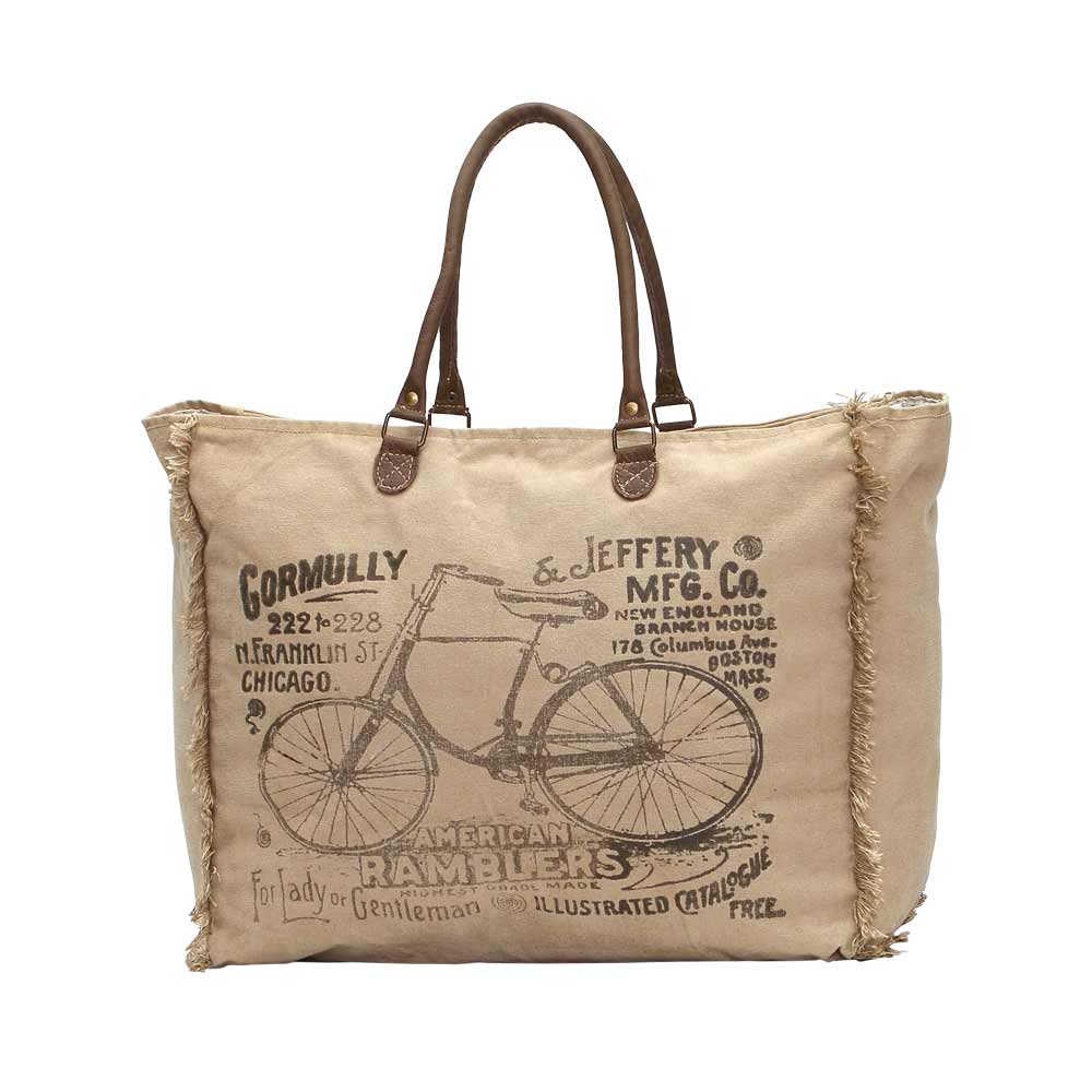 "American By-Cycle" Weekender Bag - Myra USA