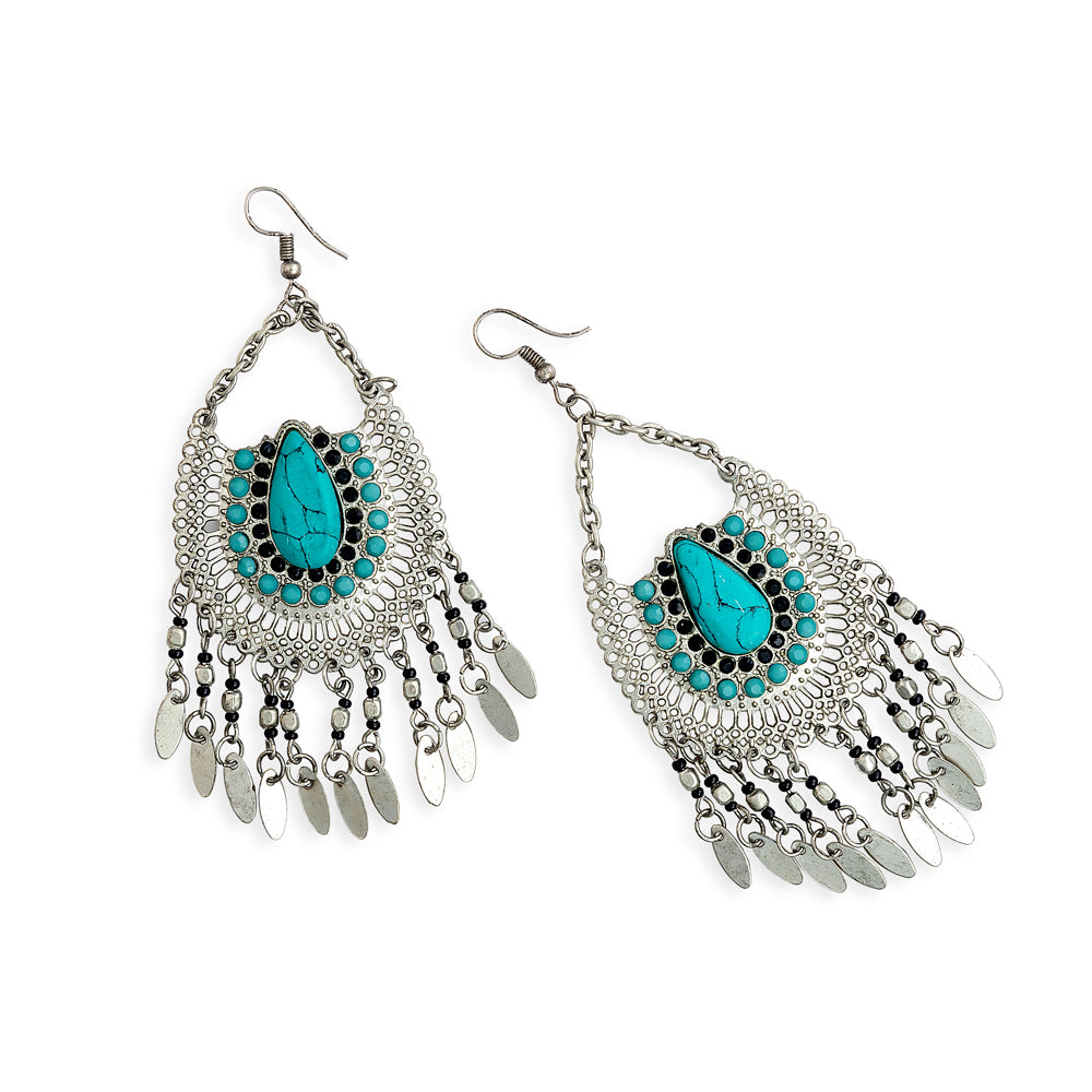 Clarita Silver Earrings - Myra USA