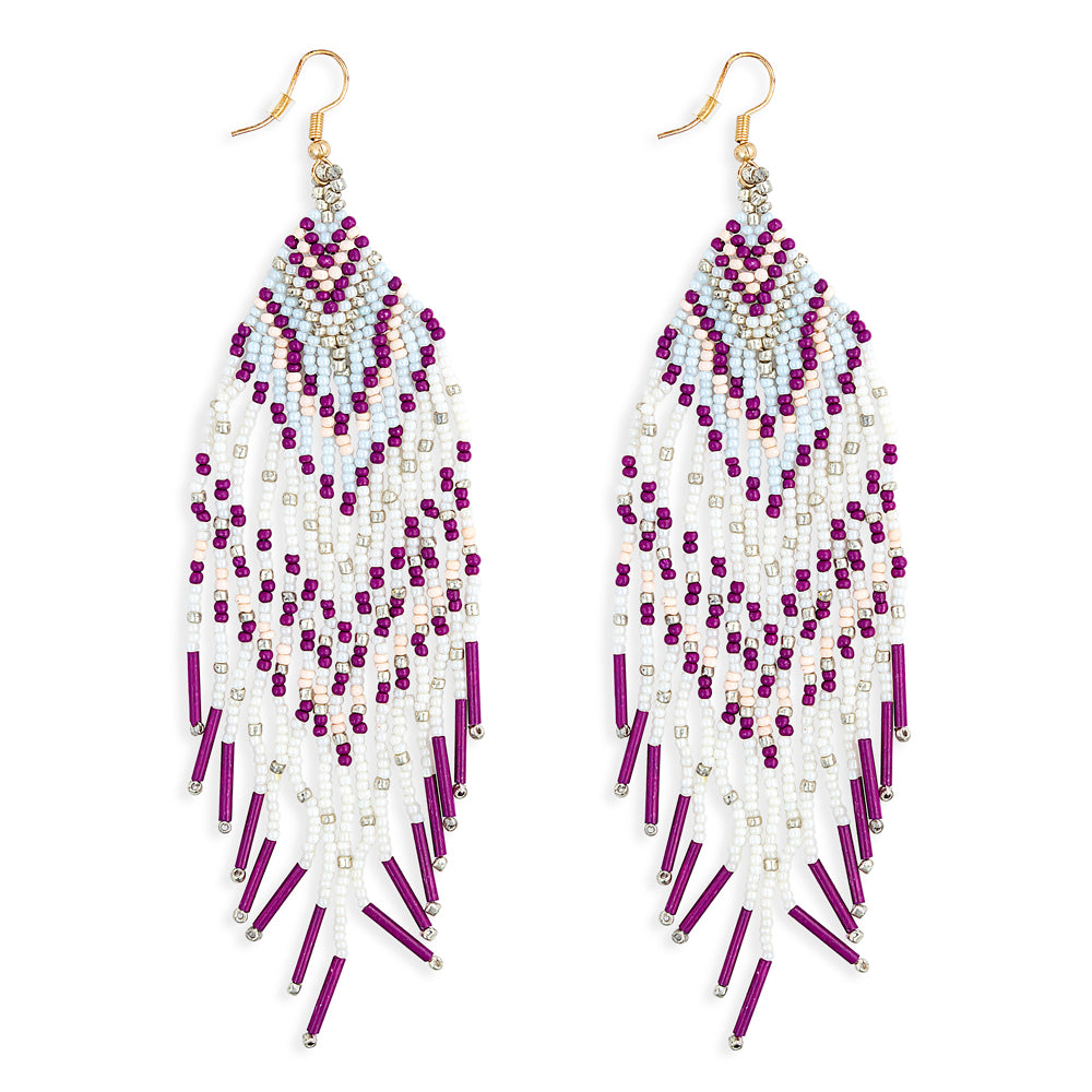 Sister Mine Beaded Earrings - Myra USA