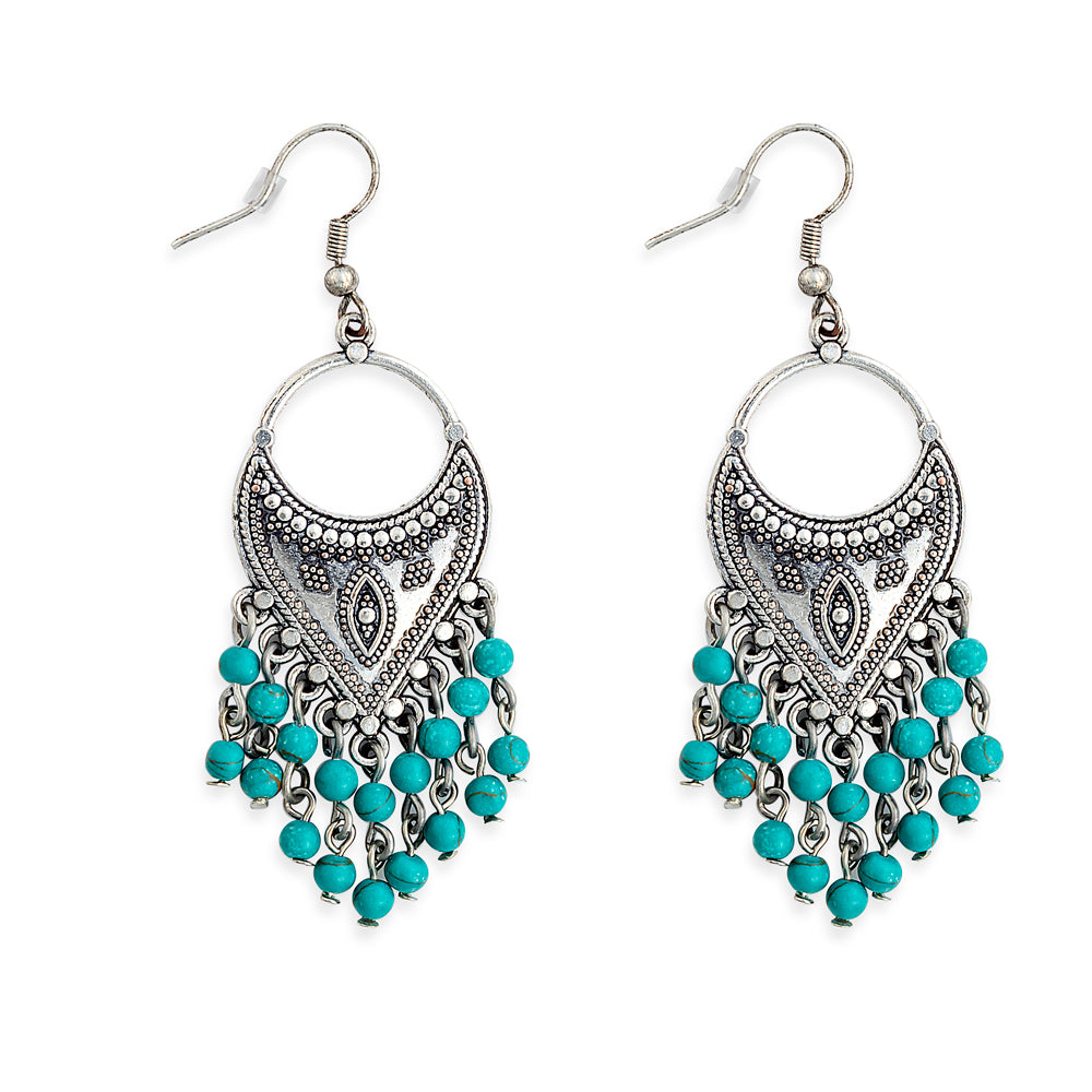 Eternal Hope Silver Earrings - Myra USA