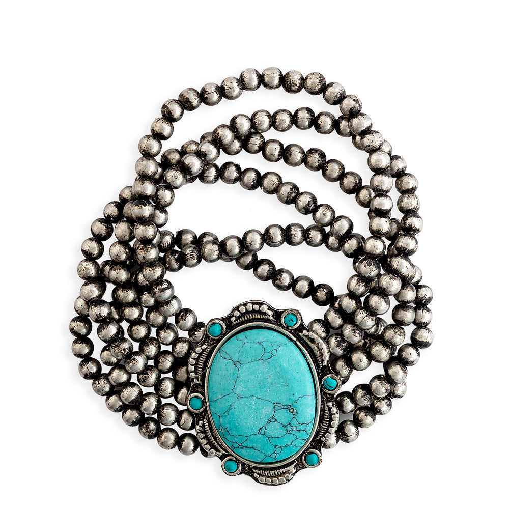 Oracle Stone Strand Bracelet - Myra USA
