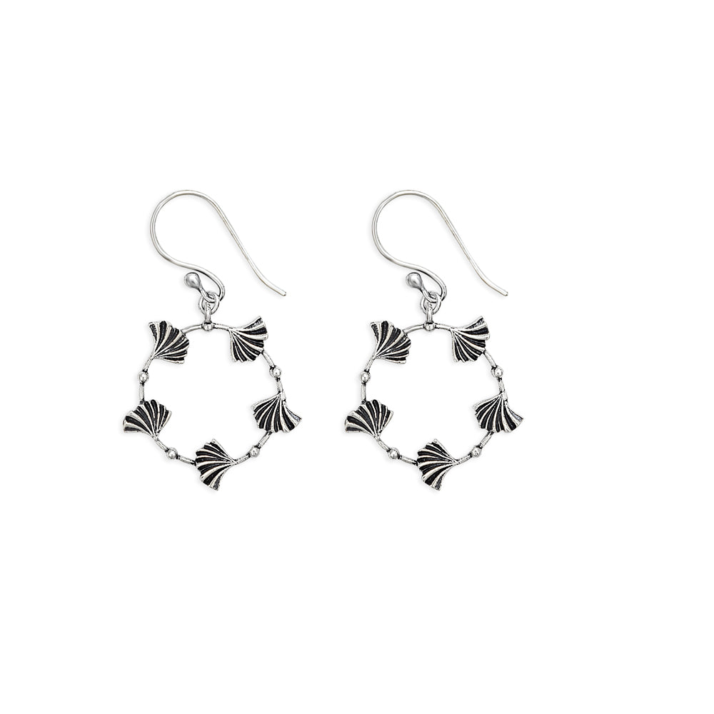 Heart's Dance Earrings in Silver - Myra USA