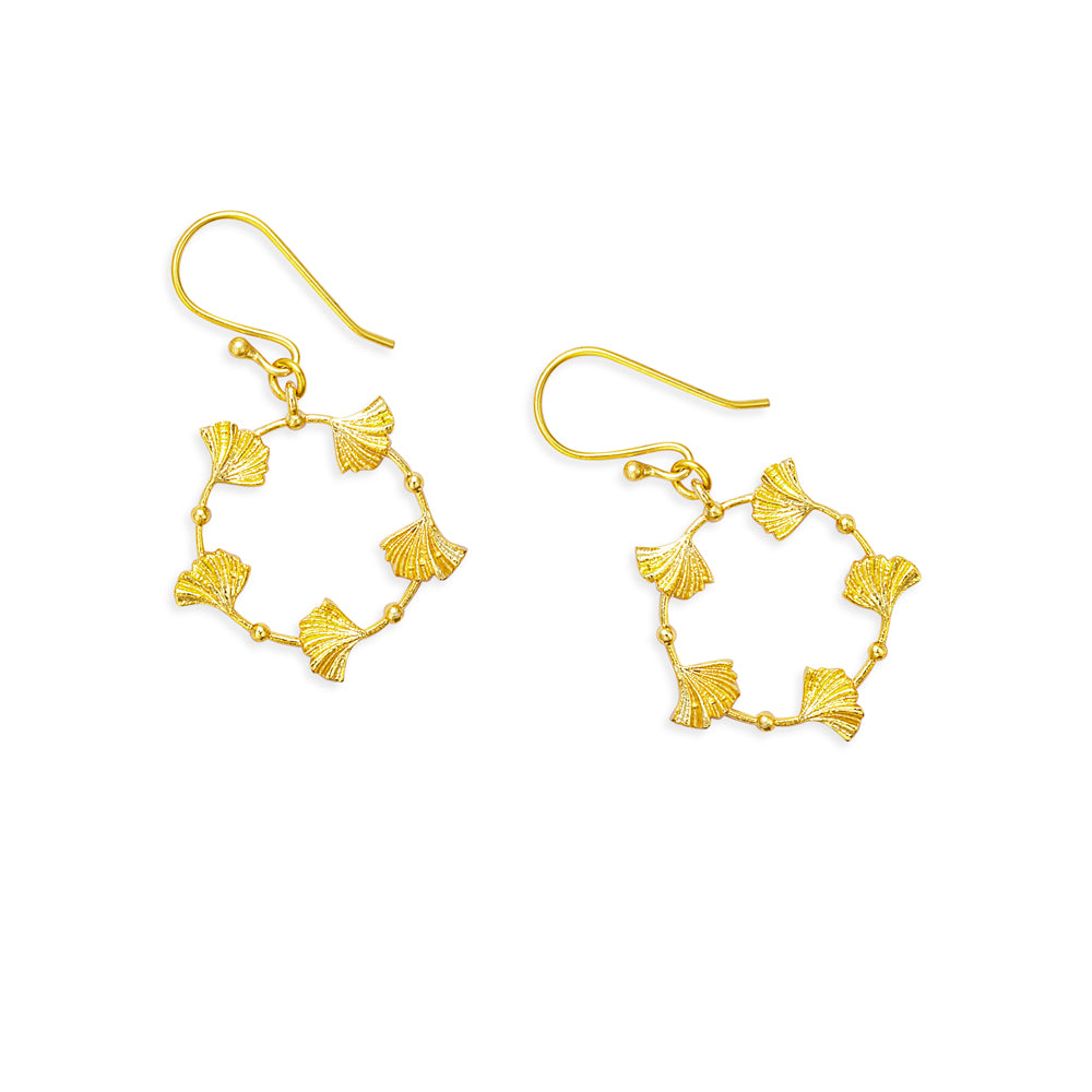 Heart's Dance Earrings in Gold - Myra USA