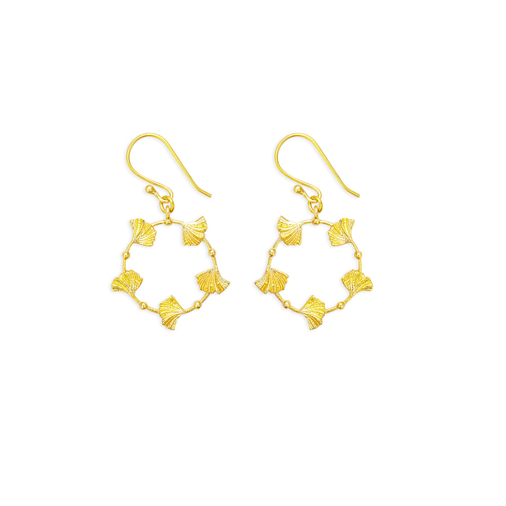 Heart's Dance Earrings in Gold - Myra USA