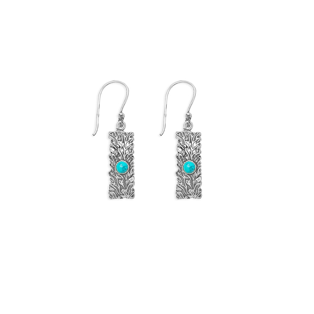 Shadow Woods Earrings in Silver - Myra USA