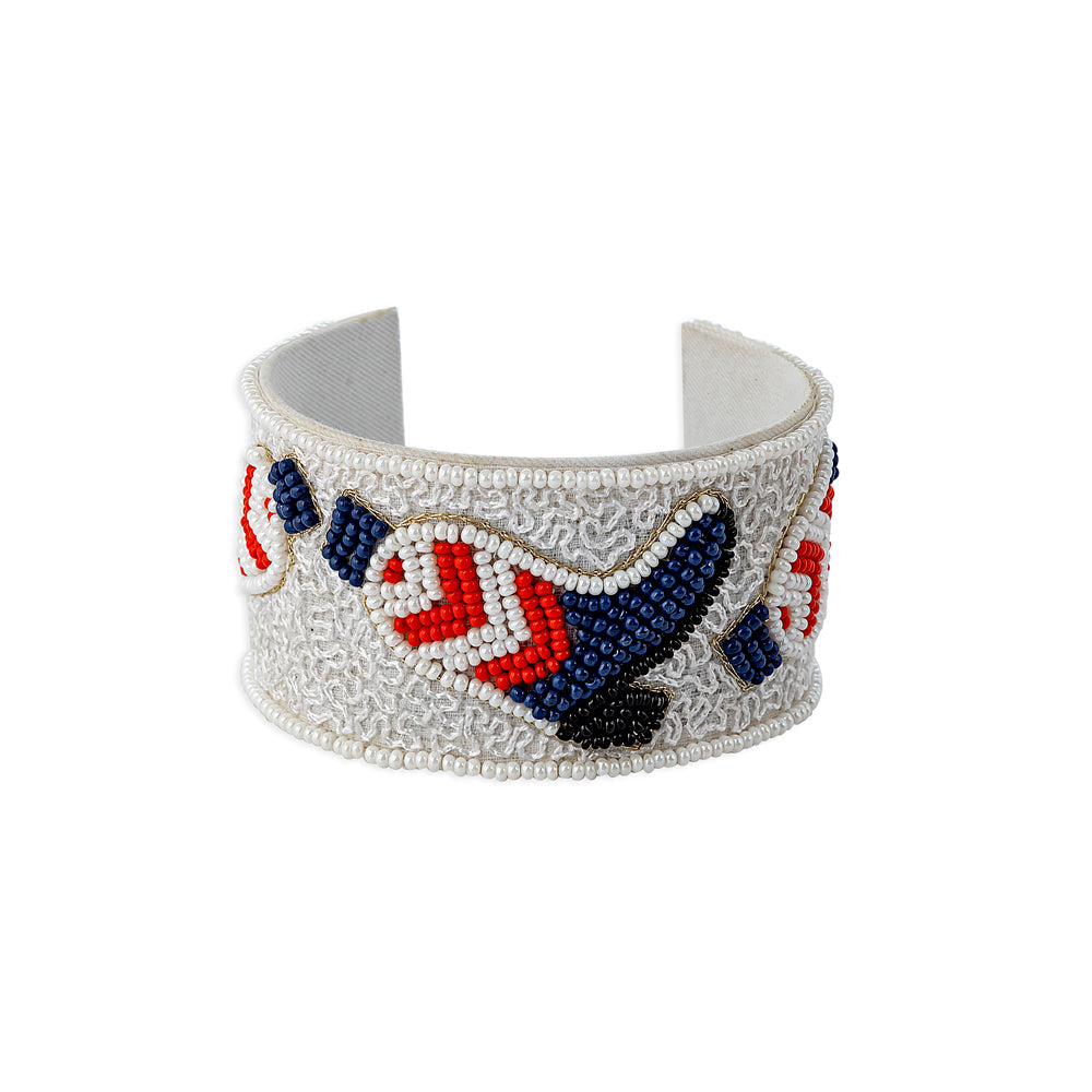 Texas Spirit Beaded Cuff Bracelet - Myra USA