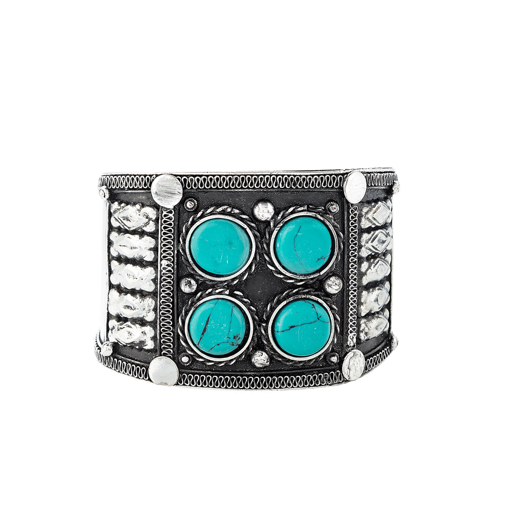 Four Corners Cuff Bracelet - Myra USA