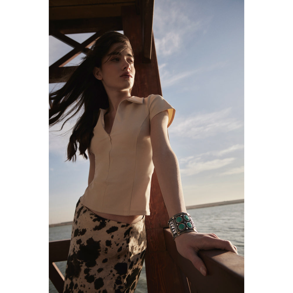 Four Corners Cuff Bracelet - Myra USA