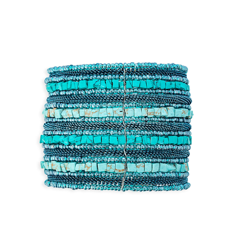 Bull Head Falls Beaded Bracelet - Myra USA