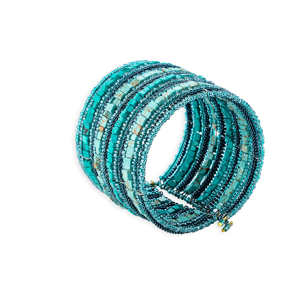 Bull Head Falls Beaded Bracelet - Myra USA