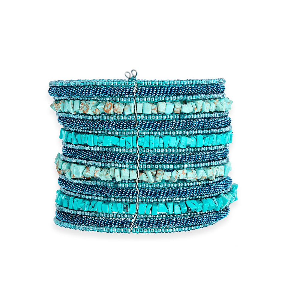 Bull Head Falls Beaded Bracelet - Myra USA