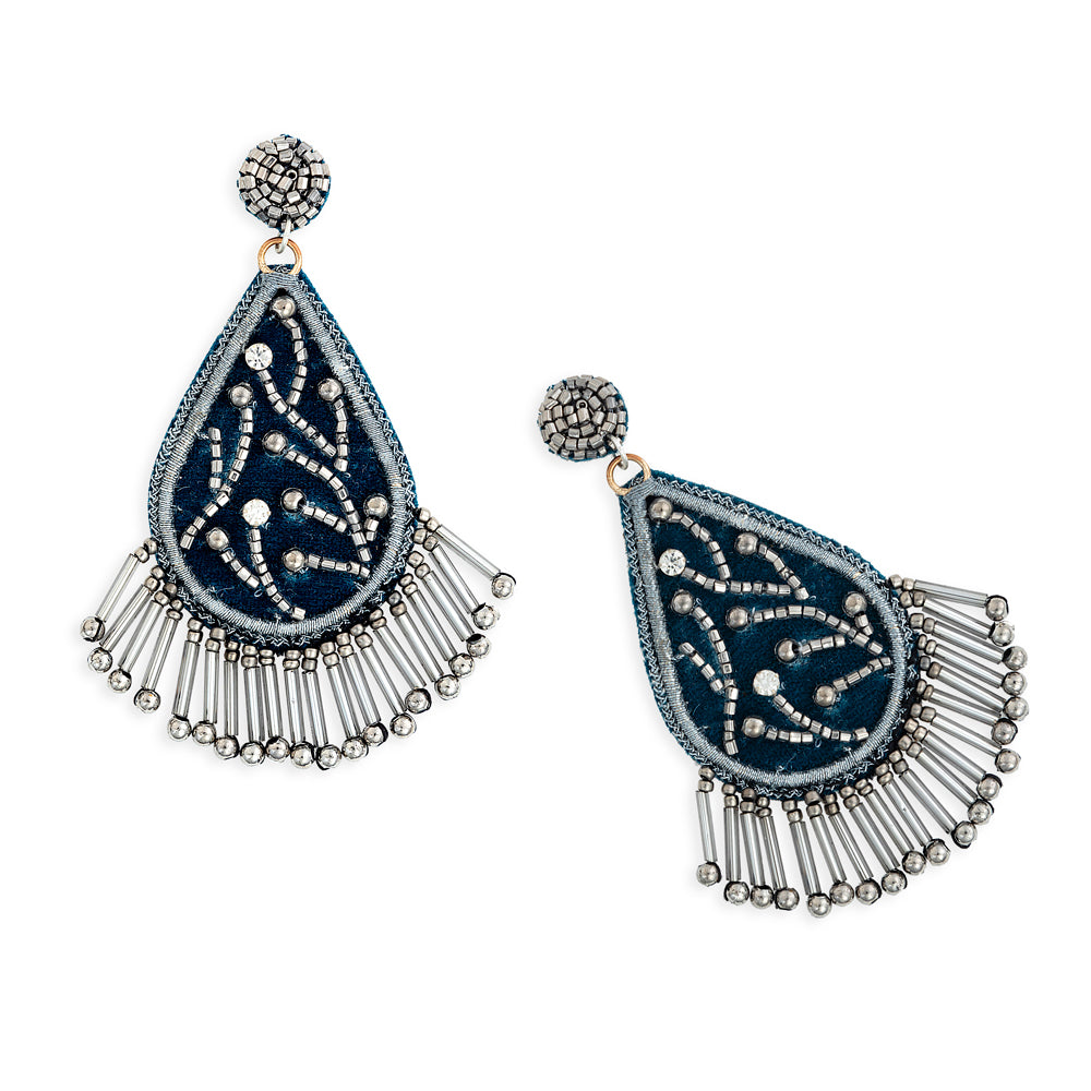Deco Tribute Beaded Earrings - Myra USA