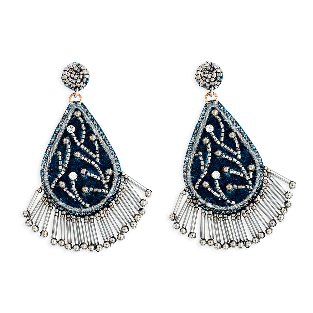 Deco Tribute Beaded Earrings - Myra USA