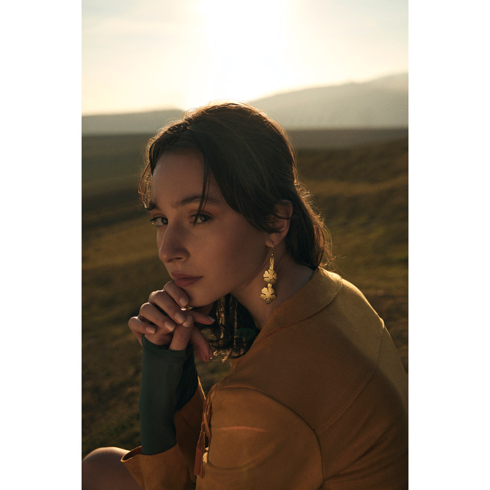 Trail Flower Earrings - Myra USA