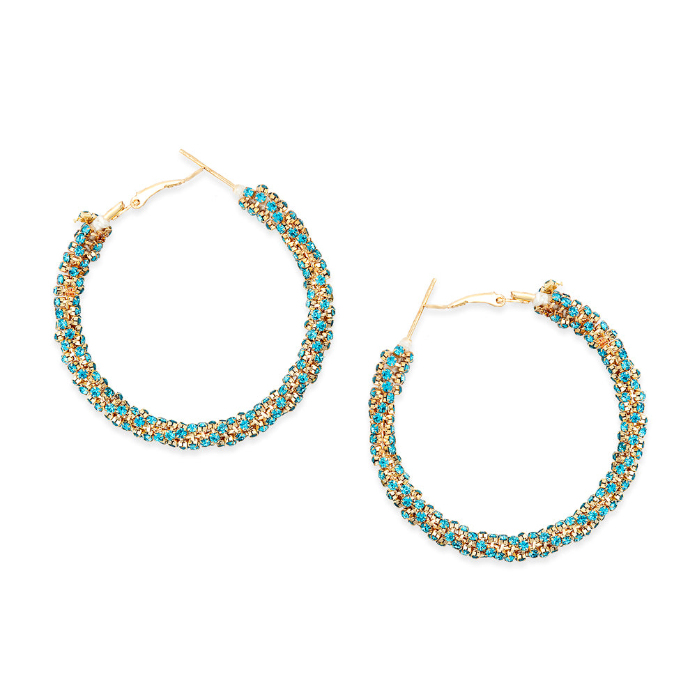Galaxy's Edge Hoop Earrings - Myra USA