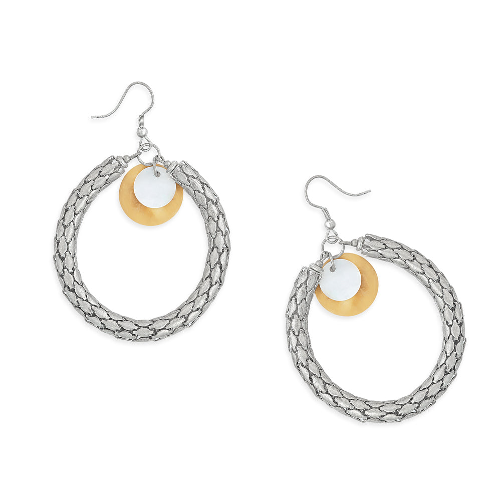 Las Dosas Hoop Earrings - Myra USA