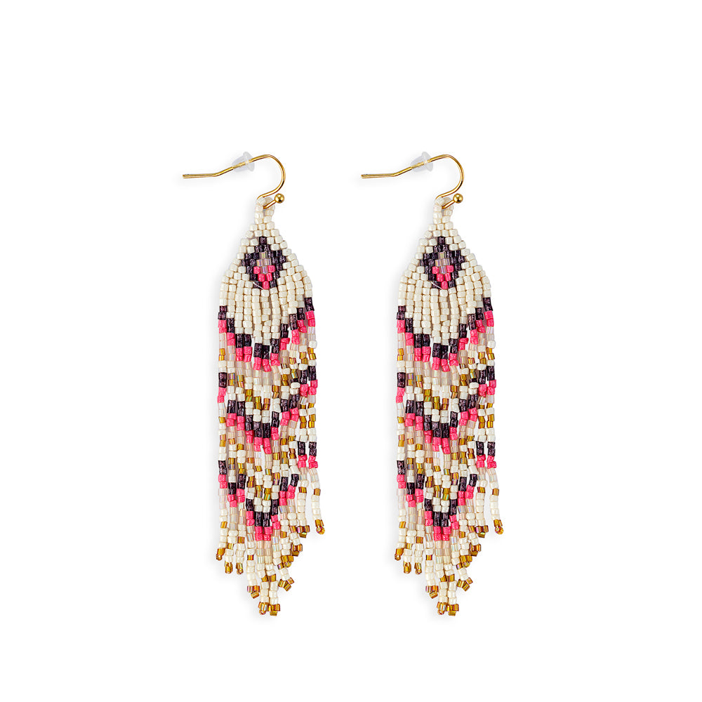 Santiago Mesa Beaded Earrings - Myra USA