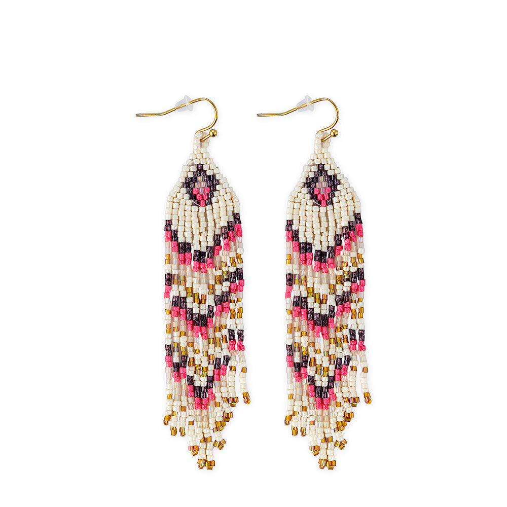 Santiago Mesa Beaded Earrings - Myra USA