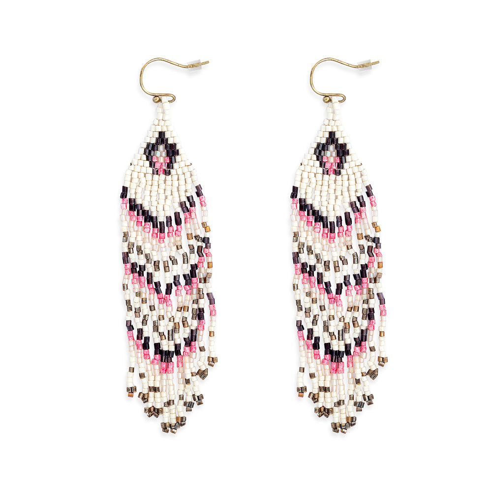 Santiago Mesa Beaded Earrings - Myra USA