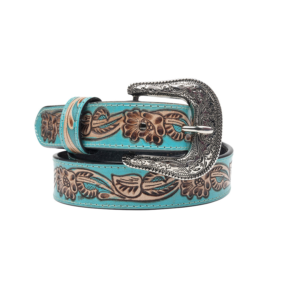 Canyon Shadow Hand-tooled Women's Belt - Myra USA