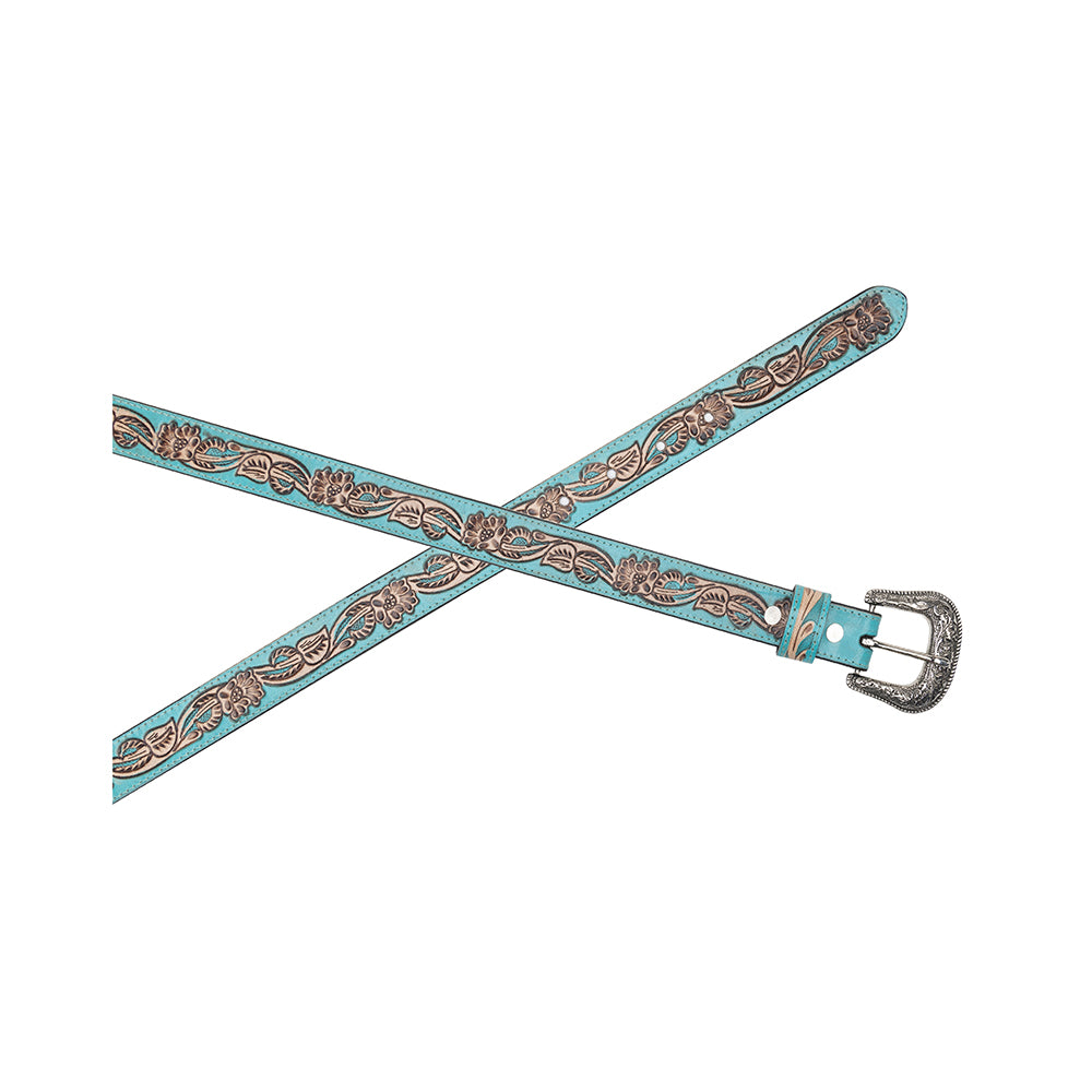 Canyon Shadow Hand-tooled Women's Belt - Myra USA