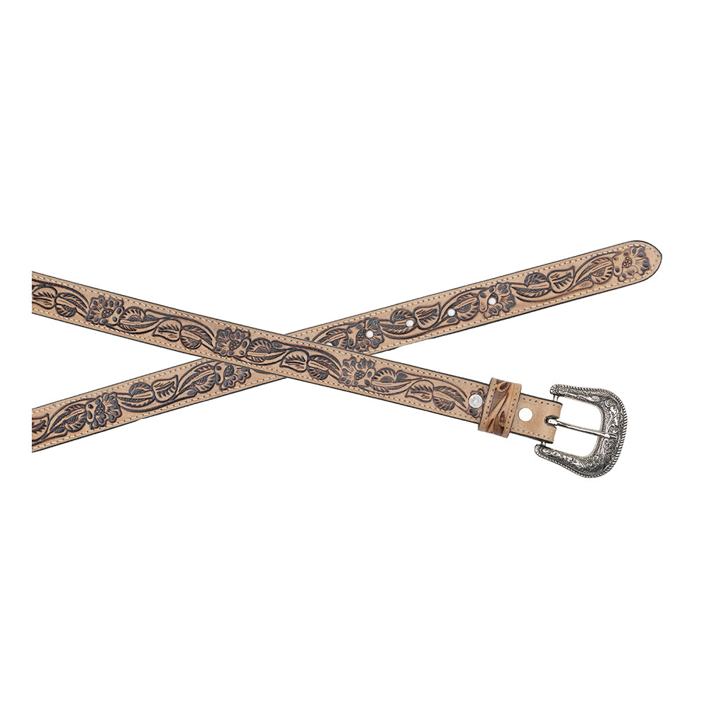 Rio Grande Hand-tooled Women's Belt - Myra USA