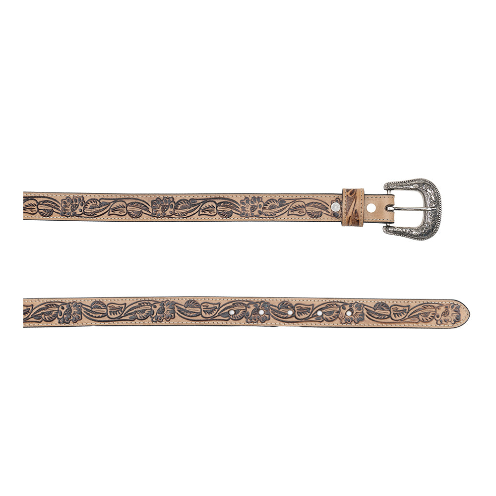 Rio Grande Hand-tooled Women's Belt - Myra USA