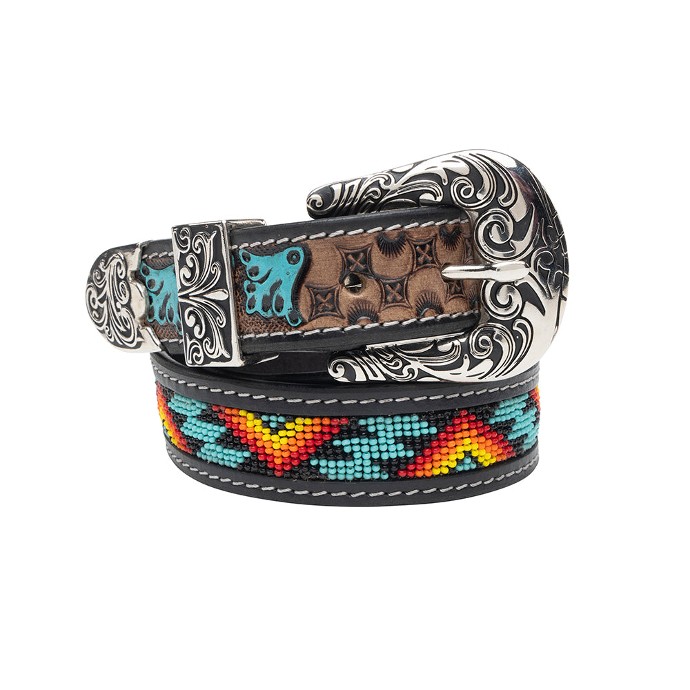 Mesa Moon Mirage Hand-tooled Women's Belt - Myra USA