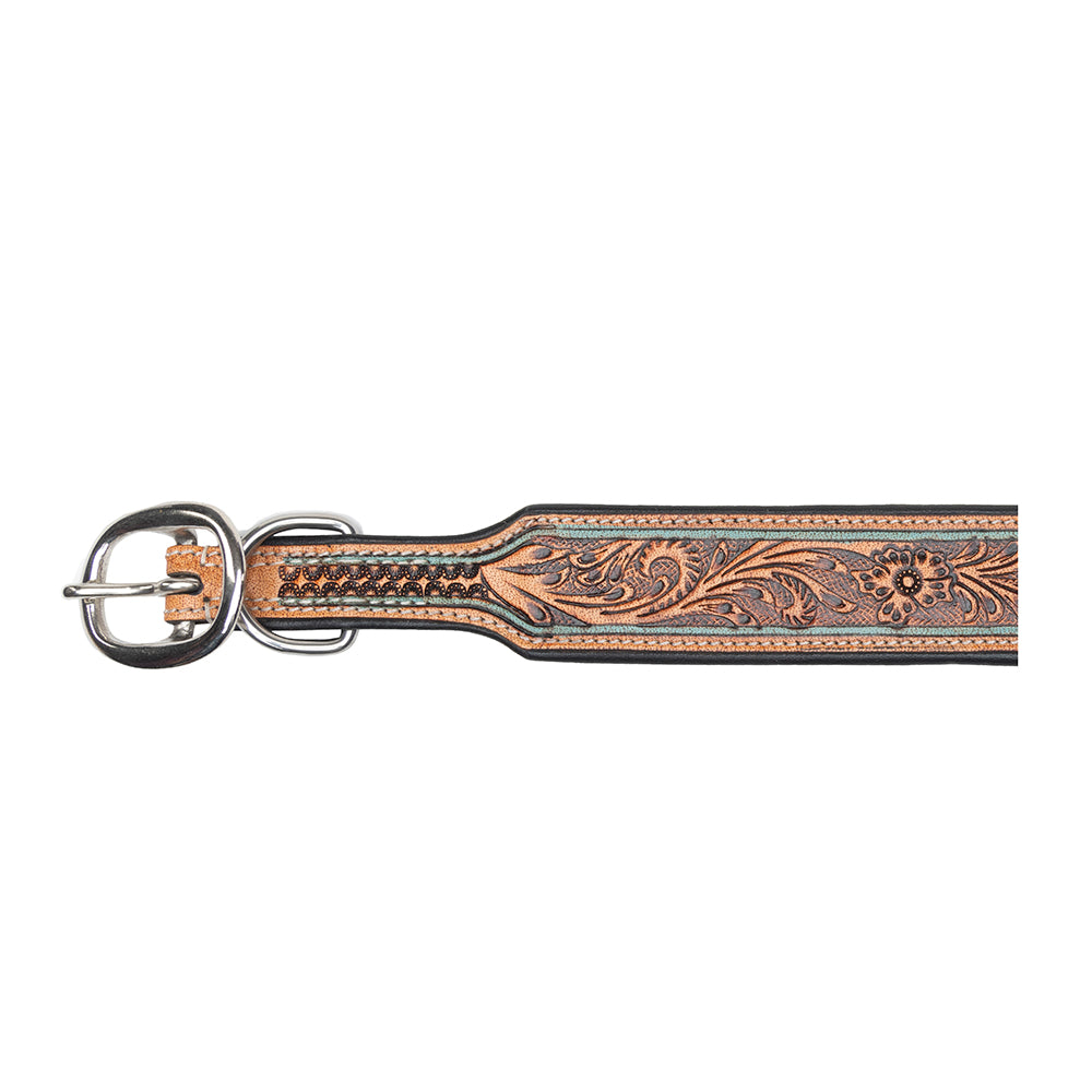 Trusted Amigo Hand-tooled Dog Collar - Myra USA